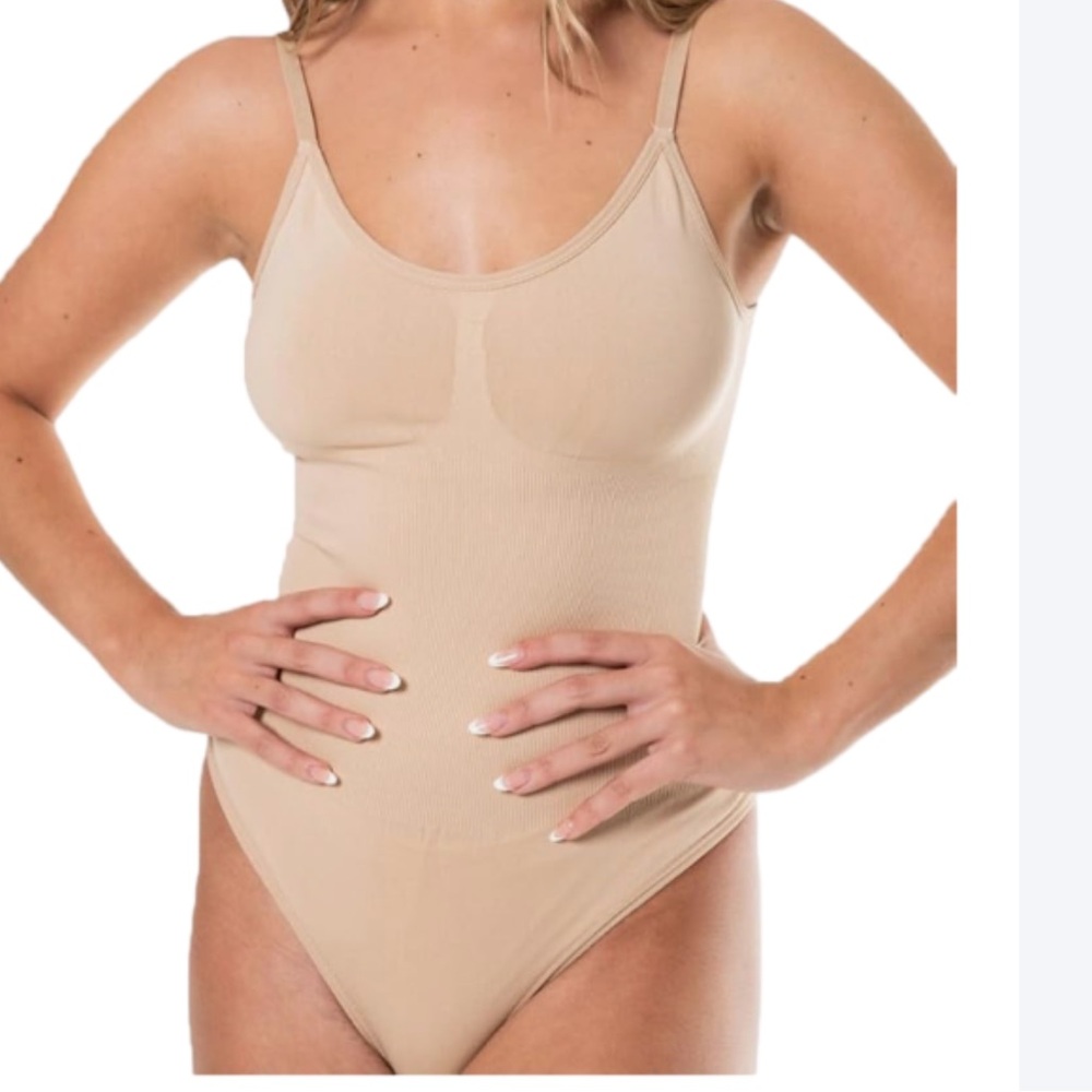 Heyshape Tan Snatched thong bodysuit